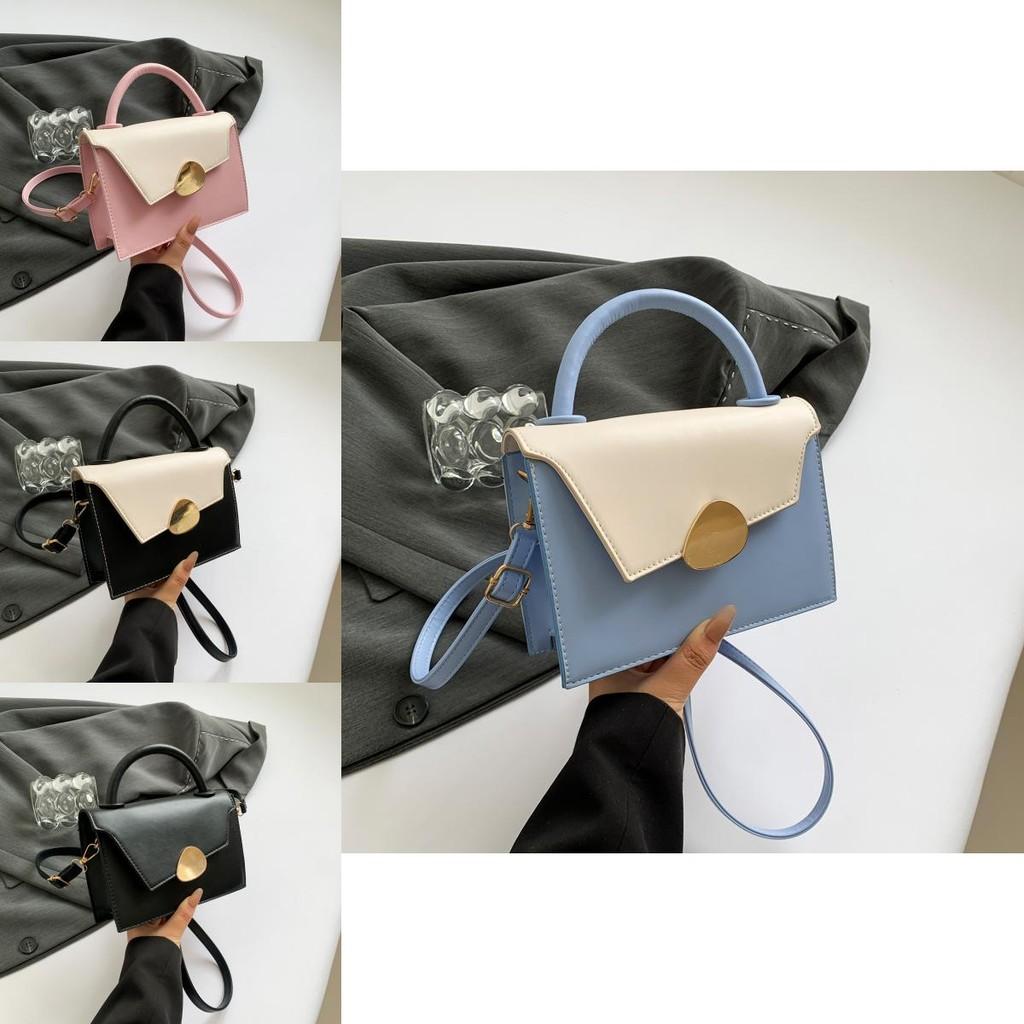 Stylish Casual Pu Shoulder Bag Small Square Fashion Handbag For Summer Trendy Look