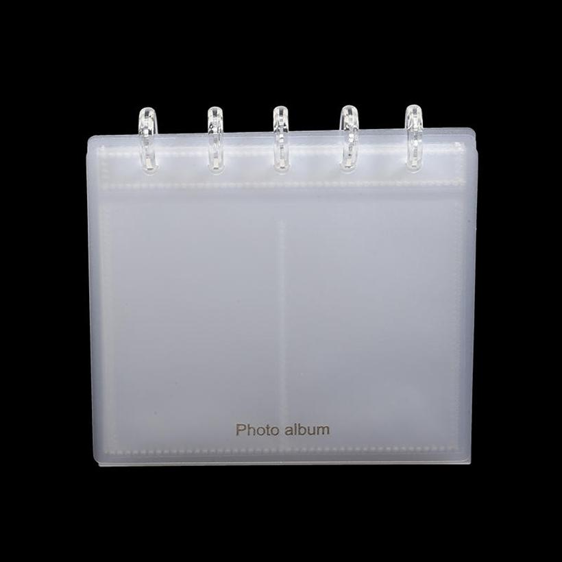 Desktop Standing Calendar Photo Album 3inch/4inch DIY Photocard Holder Decor Simplicity Idol Card Picture Display-10 Page-20 Pockets