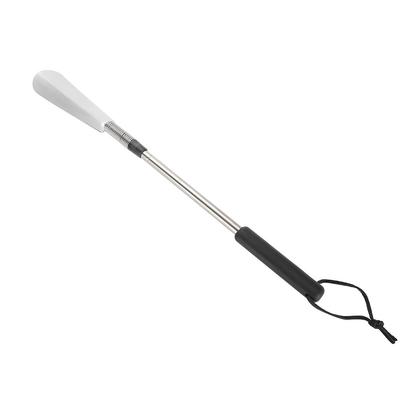 Portable Telescopic Extendable Shoe Horn Stainless Steel Collapsible Handled Shoe Accessories