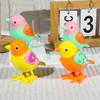 Yousheng Wind-up Jumping Animal Toy Cow Squirrel Dinosaur Rabbit Penguin Chick Monkey Bird Walking Toy Toddlers Educational Interactive Clockwork
