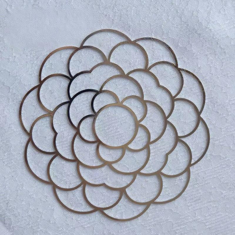 10-20cm Spiral Ikebana Stem Holder Vase Flower Arrangement Tools Accessory Spiral Stem Holder Grid Can DIY Bending Floral Frog