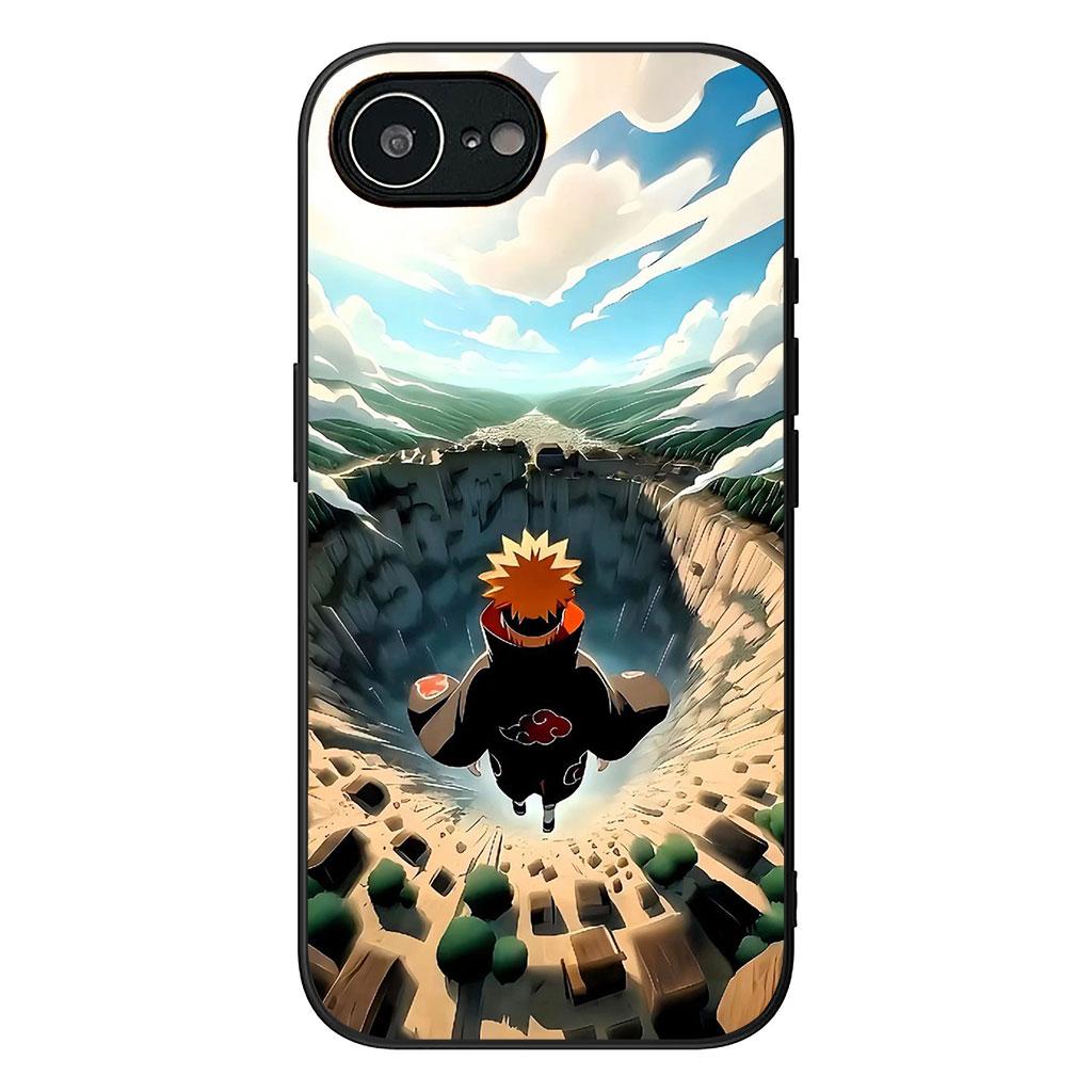 Anime Akatsuki Pain Narutos Phone Cover Case for Apple iPhone 16 15 14 Plus 13 12 Mini 17 Pro Max + ProMax 16E Air 16+ Casing