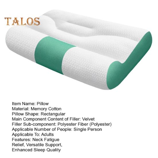 Nackenkissen aus Memory-Schaum zur Linderung von Nackenverspannungen, verstellbares orthopädisches Sandwich-Kissen, weiches, atmungsaktives Nackenkissen für alle Altersgruppen