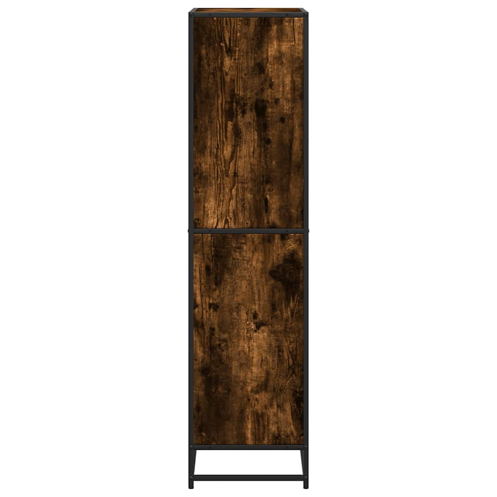 Bookshelf Smoked Oak 60x35x139 cm Wood Based Panel