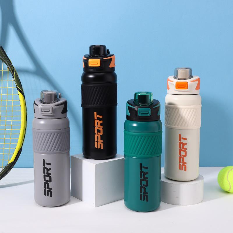 316 Stainless Steel Large Capacity Sports Water Bottle, Insulated with Flip-Top for Men & Women - Fitness Cycling Outdoor Cup