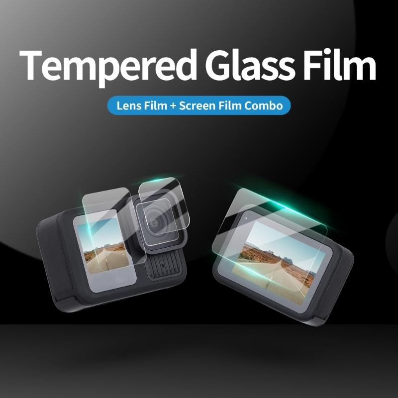 Clear Tempered Glass Film for 13 Black, Scratch Resistant, Easy Touches Control, 0.33mm Thin