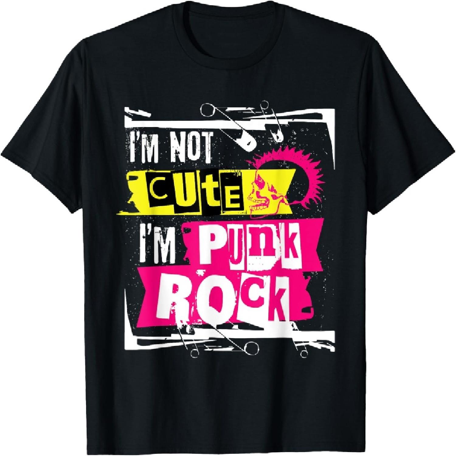 Я не милый, я панк-рок Футболка для панк-рокеров Футболка S