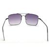 RSINC Unisex Premium Metal Hinges Heavy UV Protected Sunglass | Retro Premium Metal Frame 100% UV Rectangular Dark Black | O