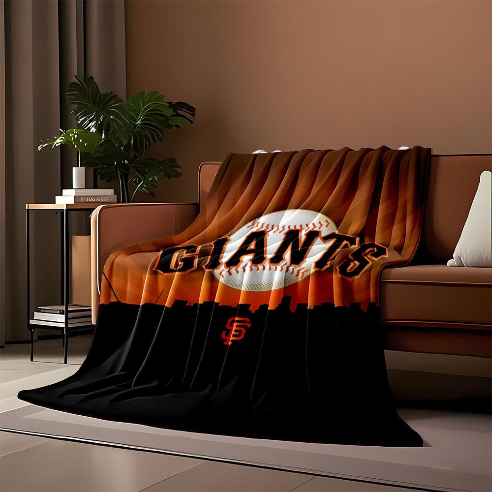 San Francisco Giants Baseball Blanket print blanket soft and cozy perfect for the living room bed sofa or a nap,gift