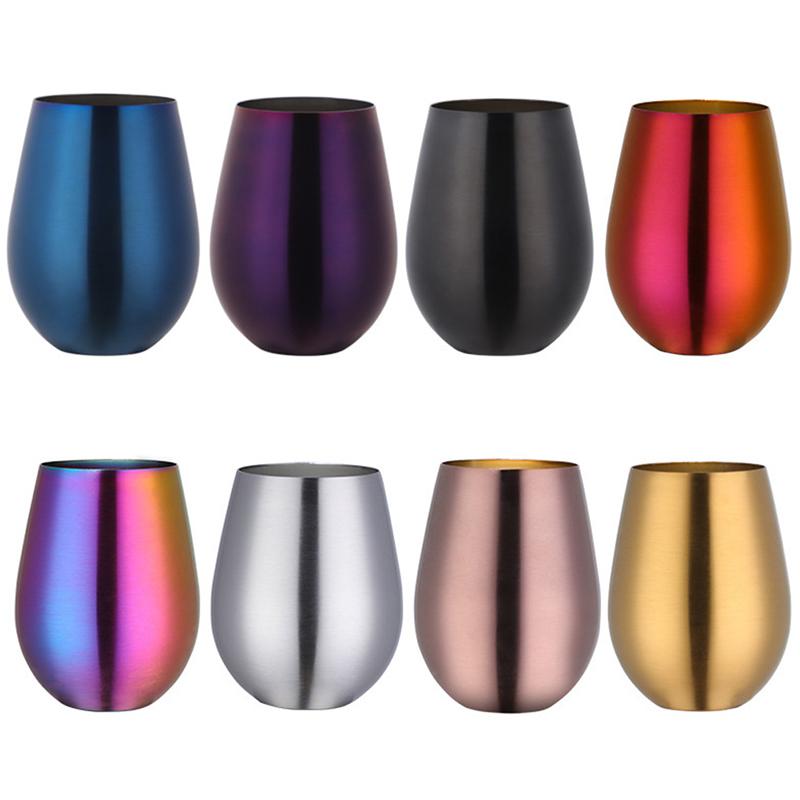 500ml Nerezový Pivní Tumbler Růžové Zlato, Tumbler na Pivo, Koktejly, Džusy, Mléko, Hrneček na Pití Pro Bar, Venkovní Nádobí