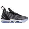 New Nike LeBron 16 Black Metallic Silver AO2588-006
