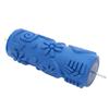 5 Inch Pattern Paint Roller Reusable Rubber Decorative Art Rollers for Wall Decoration Wooden Furnit