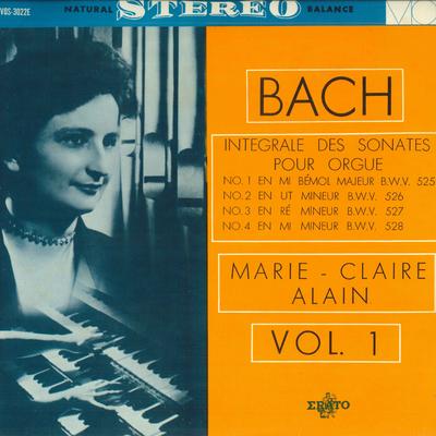 LP Record MARIE CLAIRE ALAIN - Bach: Complete Organ Sonatas VOS3022E VOIX-D'OR Japan Classical Used