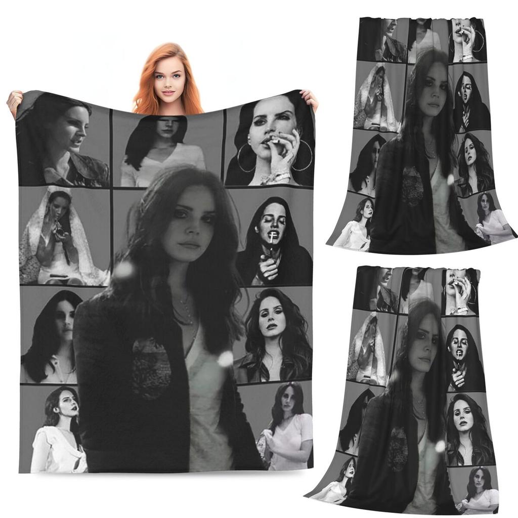 Lana Del Rey Decken Weiche Warme Flanell Überwurfdecke Tagesdecke für Bett Wohnzimmer Picknick Reisen Zuhause Sofa