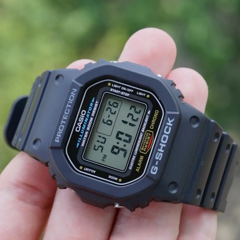 Casio G-Shock Origin Digital Resin Strap G-5600UE-1 G5600UE-1 200M Men's Watch