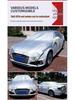 Universal All-Season Half Car Cover: Sunshade, Heat Insulation, Hail Protection, Dustproof, Sun Protection, Anti-Freeze, Anti-Rain, Thickened Design.