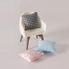 Dollhouse Miniature Throw Pillow for 1/12 Scale Chair or Sofa - Bedroom Scene Accessory