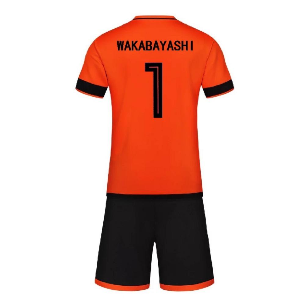 Wakabayashi Genzo Wakashimazu Ken Captain Tsubasa Nankatsu Goalkeeper Uniform Goalkeeper Football Uniform S