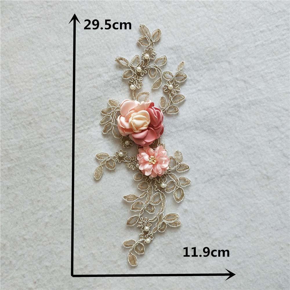Diy Polyester Hand-Sewn Clothing Clothing Accessories Decoration Cheongsam Dress Dress Performance Dress Wedding Decoration