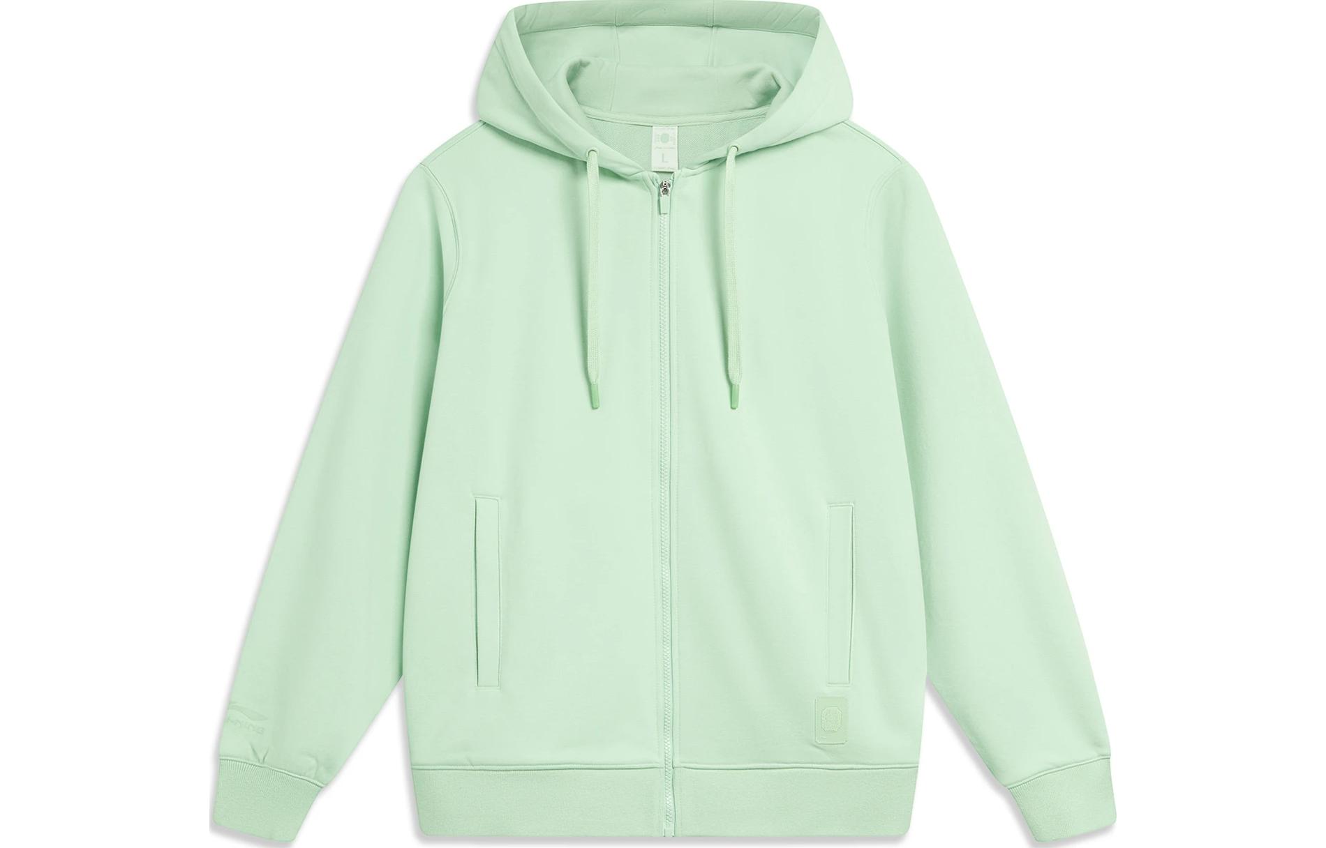 Li Ning Sports Life Collection Sweatshirt Unisex Bamboo Green AWDT967-1 3XL