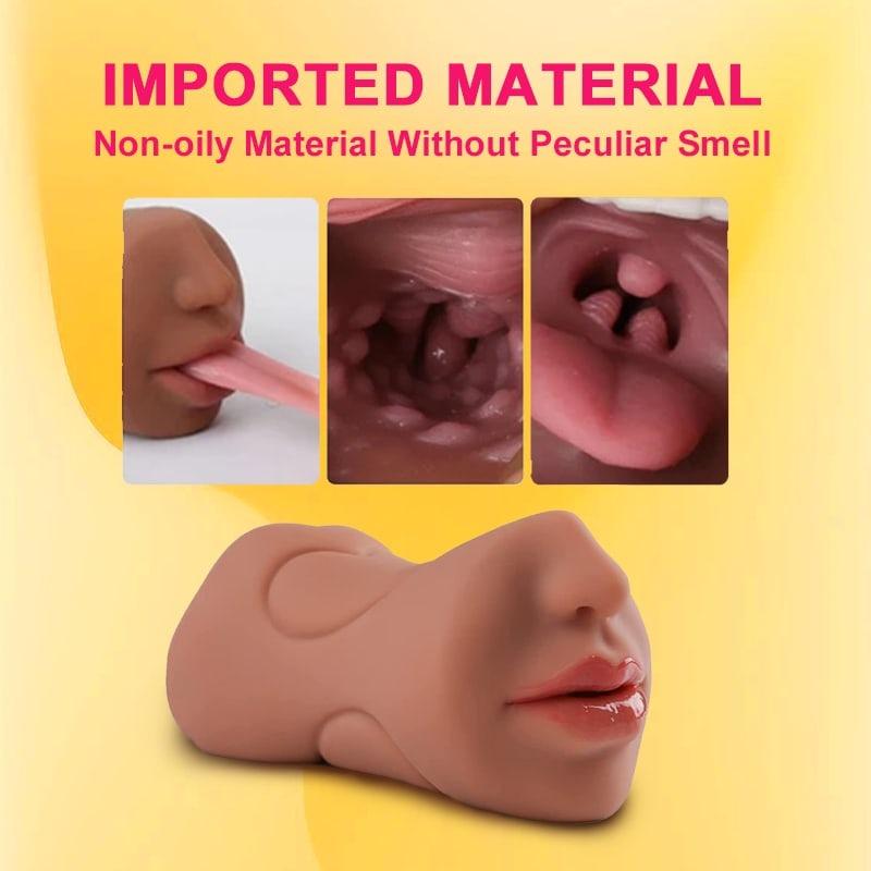 3 In 1 Male Masturbator Realistic Tight Vagina Anus Mouth Masturbation Cup Oral Simulatior Adult Sex Toys for Men Erotic Product
