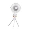 Portable Camping Fan Desktop Fan 360° Rotate Tent Fan Powerful Wind Foldable