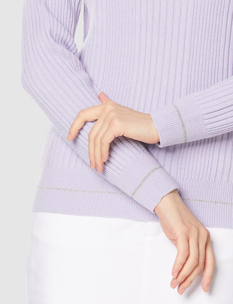Callaway High Neck Sweater and Rich Golf Sweater C21218206 L Women's (Moisture-Wicking Heat-Generating Luxe) / / 1080_Purple