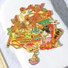 Beijing Landmarks Magnetic Refrigerator Sticker: Chinese Style Souvenir Gift