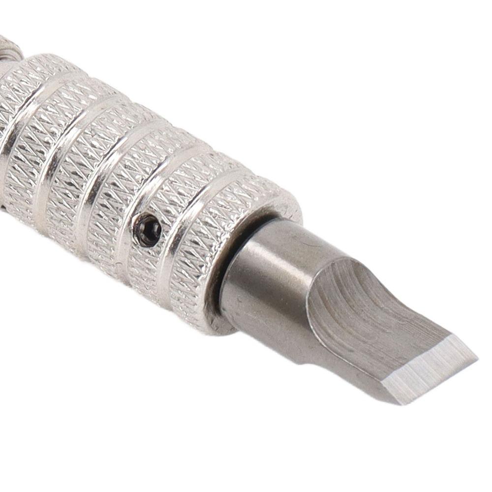 Detachable Blade Leather Swivel Knife Flexible Handle Leather Engraving Knife DIY Handmade