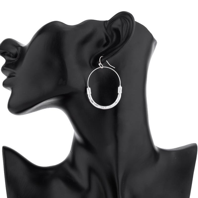 Stylish Earrings Geometric For Women Chic Alloy Modern Fashion Accessories