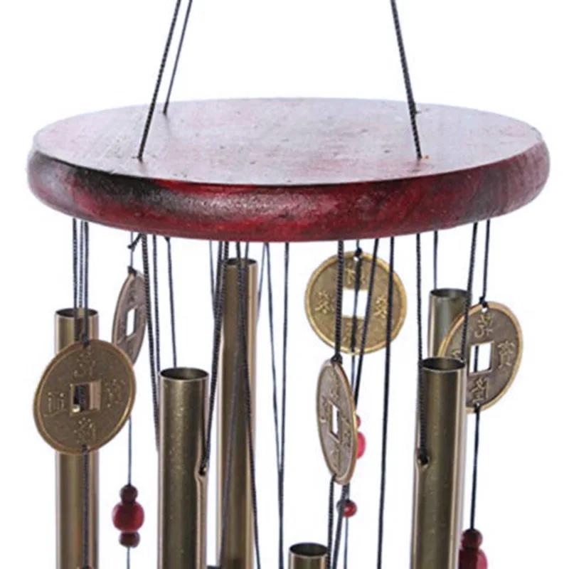 HOT Outdoor Living Wind Chimes Yard Garden Tubes Bells Copper Antique Windchime Wall Hanging Home Decor Decoration Wind Chimes