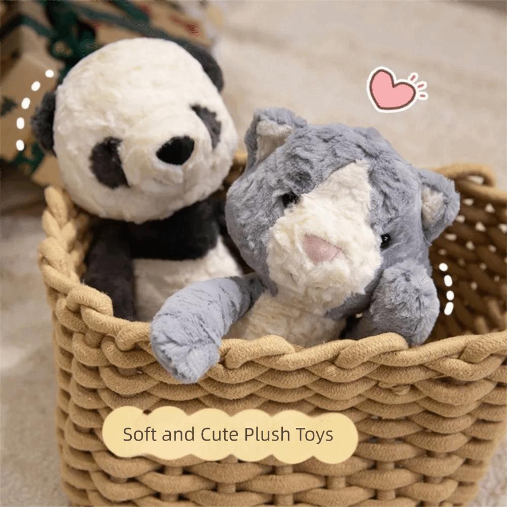 PP Cotton Panda Plush Toy Brown Dog Animal Cat Plush Doll Monkey Plush Doll  Home Decor