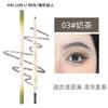 Double Head Eyebrow Pencil Long Lasting Sweat Resistant Fine Tip Beginner Wild Eyebrow