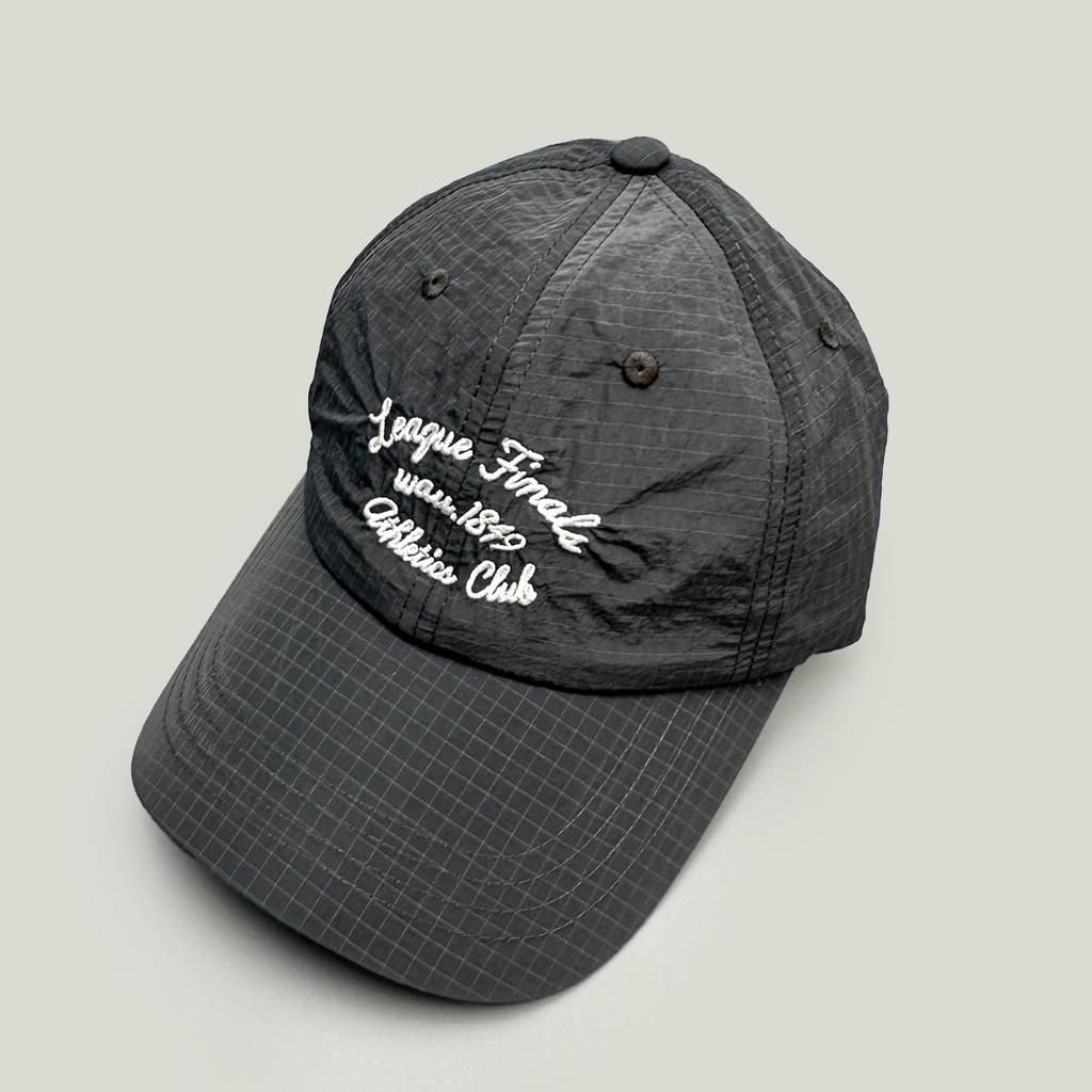 Spring And Summer Retro Quick-Drying Plaid Embroidered Letter Baseball Cap Men'S And Women'S Breathable Casual Outdoor Cap