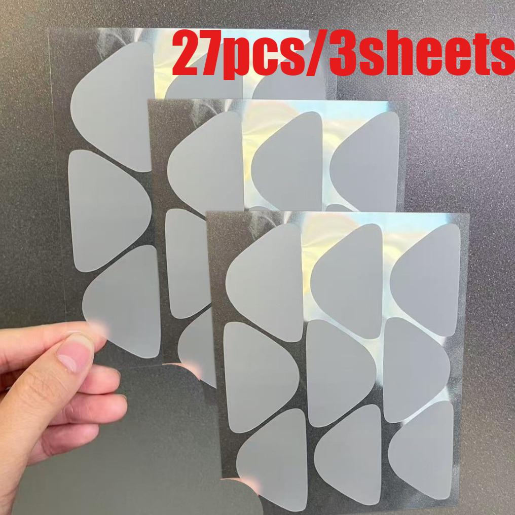 9/27/36/90PCS Forehead Nasolabial Fold Patch Invisible Nasolabial Fold Patch PE Material Forehead and Smile Pattern Transparent