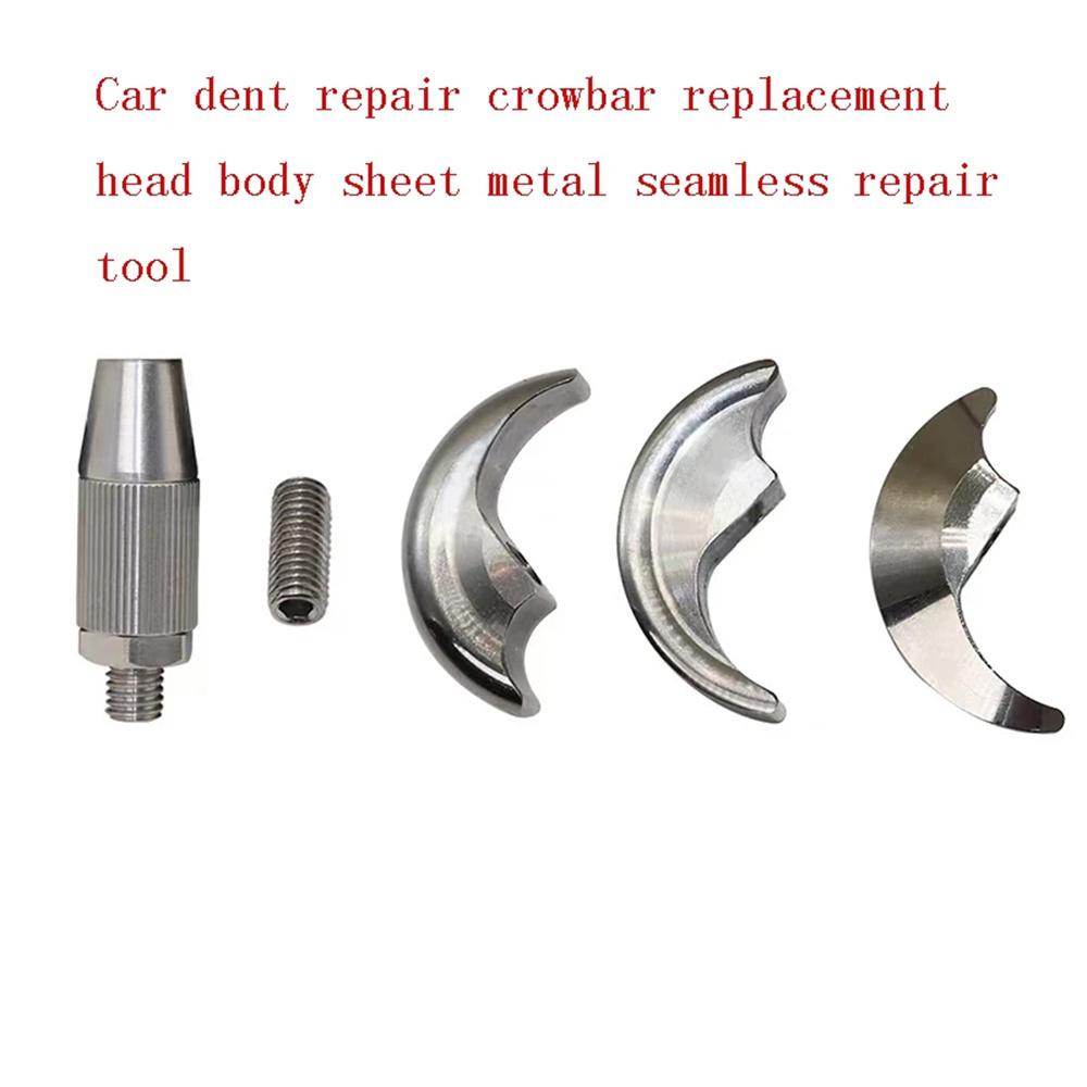Car Dent Repair Crowbar Replacement Head Body Sheet Metal Seamless Repair Tool