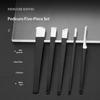 Pedicure Knife Tool Set 3-6Pcs Sharp Stainless Steel Blades with Storage Box for Corn Callus Dead Skin Removal