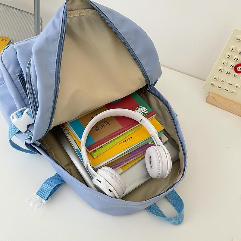 Schoolbag female large capacity Japanese ins wind computer bag female fresh junior high school college student campus backpack