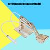 DIY Hydraulic Excavator Model STEM Toys Children Educational Science Experiment Toy Set
