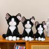 Super Cute Cat Cartoon Plush Doll With Pp Cotton Filling For Birthday Gift And Collection
