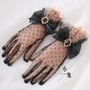 Lolita Wedding Gloves Lolita Lace Thin White Yarn Bow Hand Sleeve Party Photo Photography Gloves
