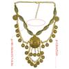 Alloy Coin Personalized Retro Collarbone Multi-layer Necklace, European and American Exaggerated National Style Necklace