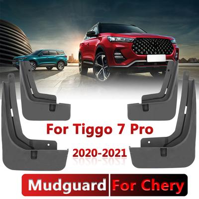 Guard Splash Flap Mudguards Fender For Chery Tiggo 7 Pro - 4 PCS Mud Flaps Car Accessories Front