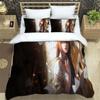 Cartoon anime fashion print soft as well as comfortable bedding set luxury quilt cover Customizable comforter bedding sets