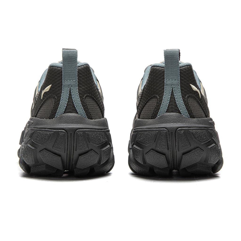 Li Ning Sand Dune Cushioning Slip Resistant Abrasion Resistant Support Low Top Outdoor Shoes Men's AGCW093-2