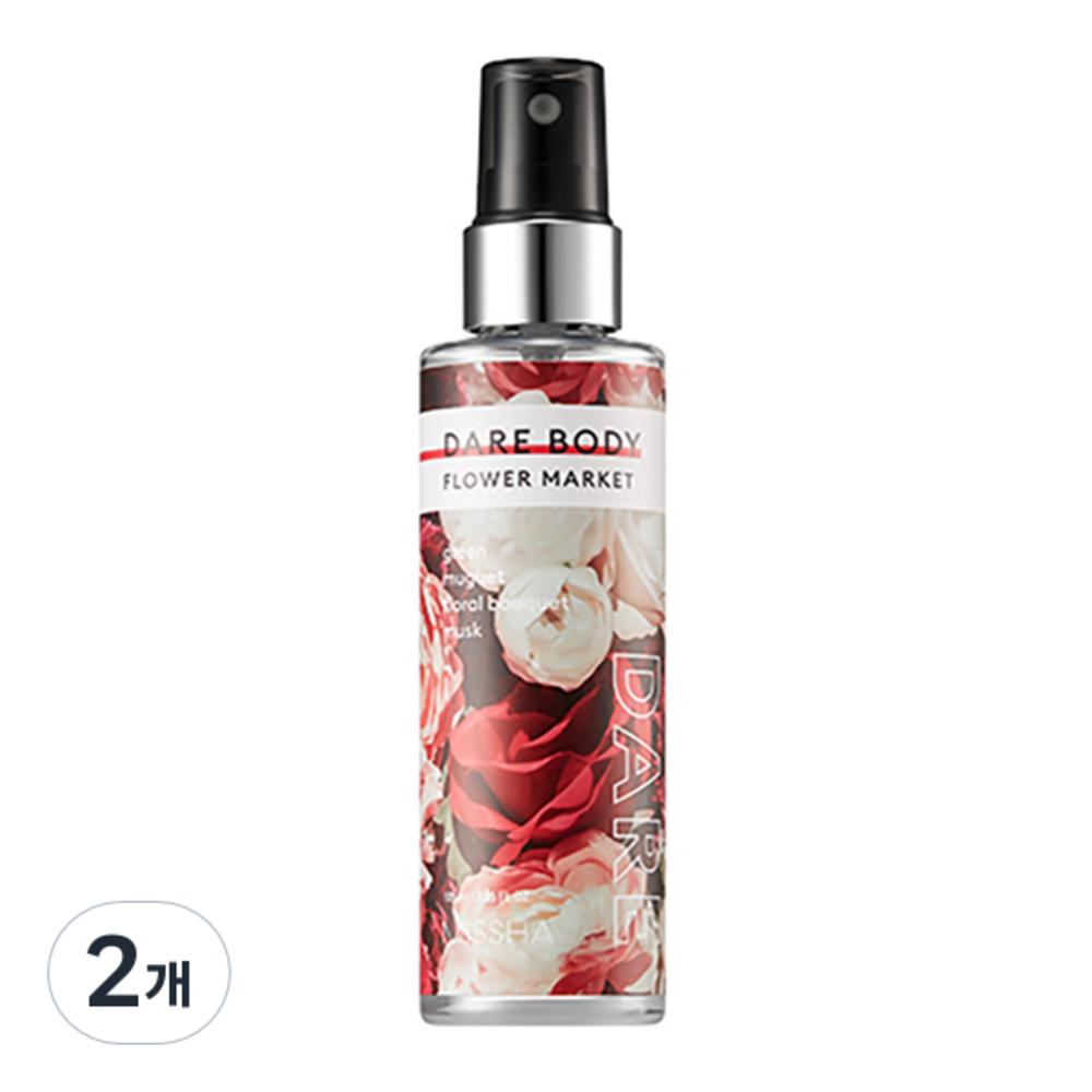 Missha There Body Mist Yangjae Flower Market Fragrance, 105ml, 2 units