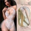 Sexy Lingerie Bridal Uniform Pure Passion Free Pajamas Transparent Mesh Suit