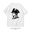 Napoleon Simpel Unisex Unisex Zomer Katoen Bedrukt T-shirt Volwassene Casual Ademend Buiten Korte Mouw Herenkleding