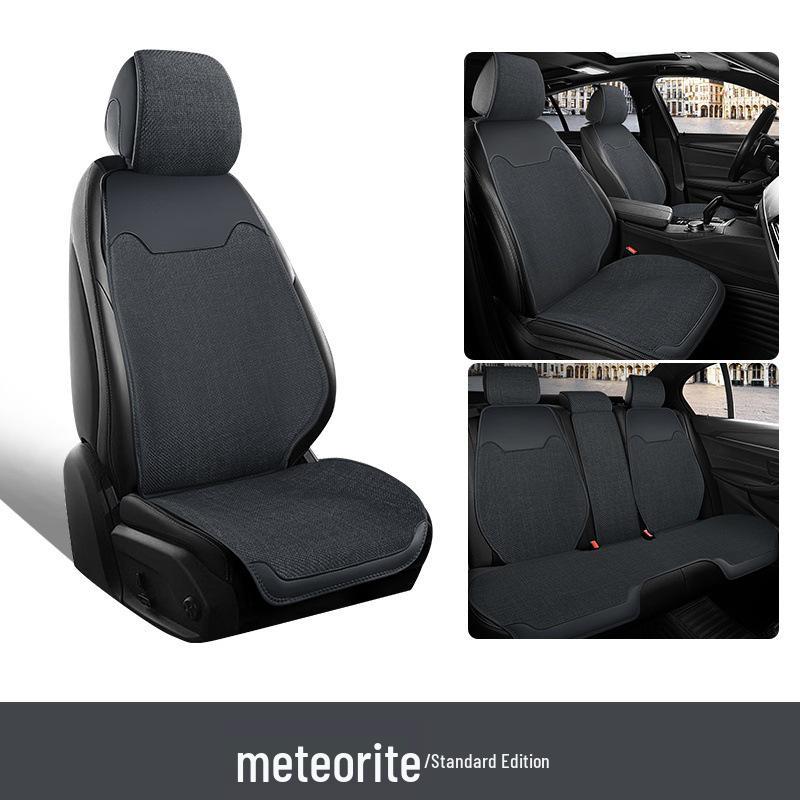 Breathable Linen Seat Covers for Geely Galaxy L7/LT MAX - Asian Games Phantom Design