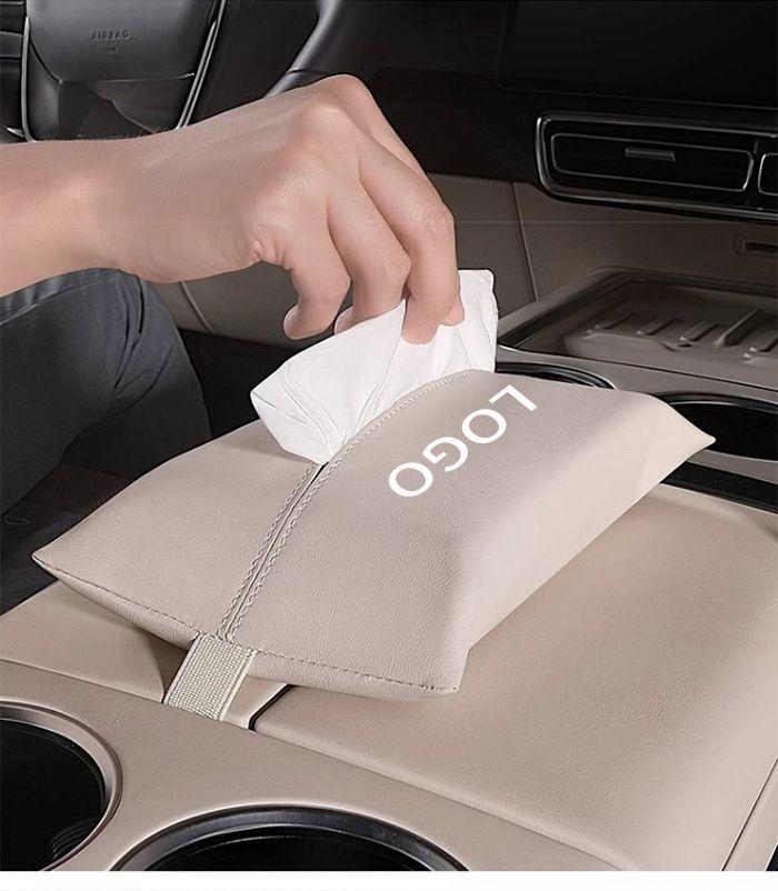 Li Auto Car Armrest Genuine Leather Tissue Box L6/L7/L8/L9/One/I8/I6